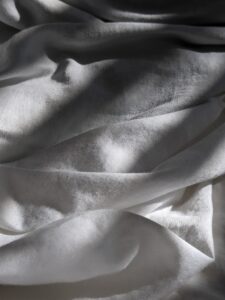 dark gray bedding sheet